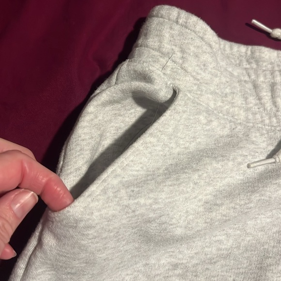 Gray Women Joggers with Red P Patch. In EUC. - Picture 5 of 5